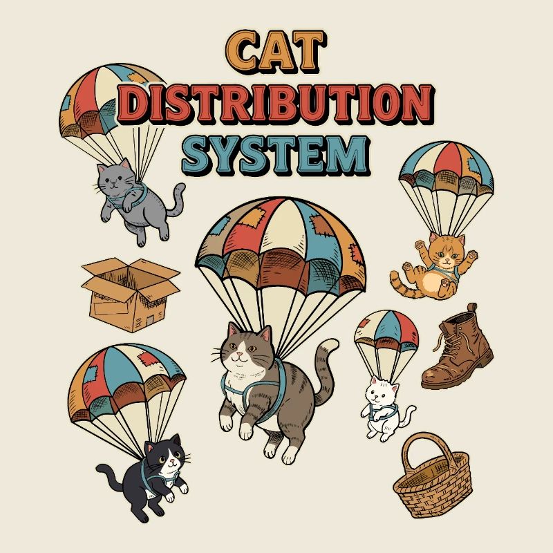 Système de distribution des chats