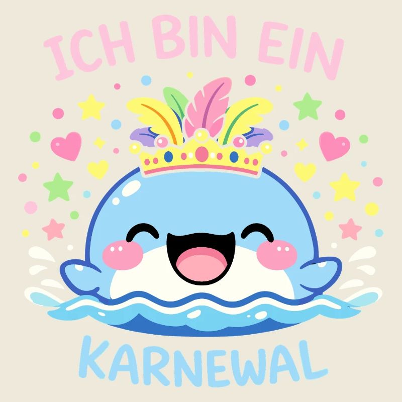 Ich bin ein Karnewal Karneval Fasching Geschenk