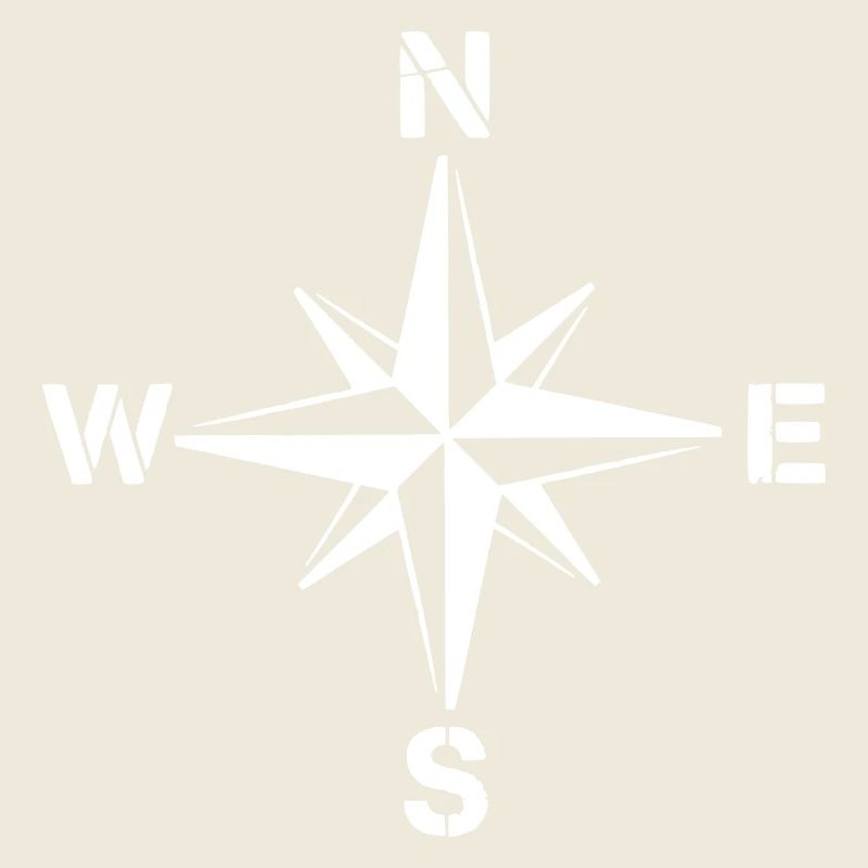 Kompass Windrose Clean Navigation