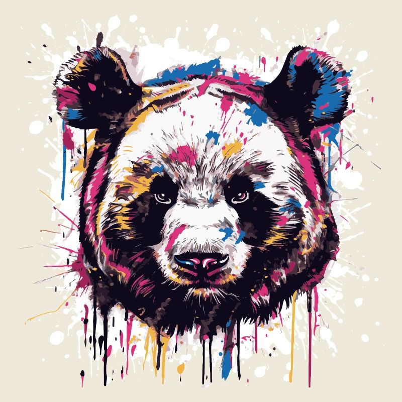  Panda Tier Pandabär