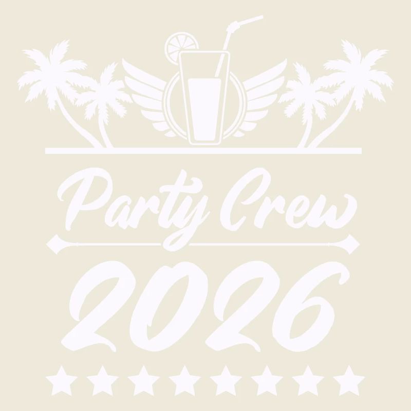 Party Crew 2026 Palmen