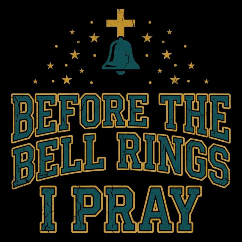 Before the Bell Rings I Pray Christlicher Lehrer
