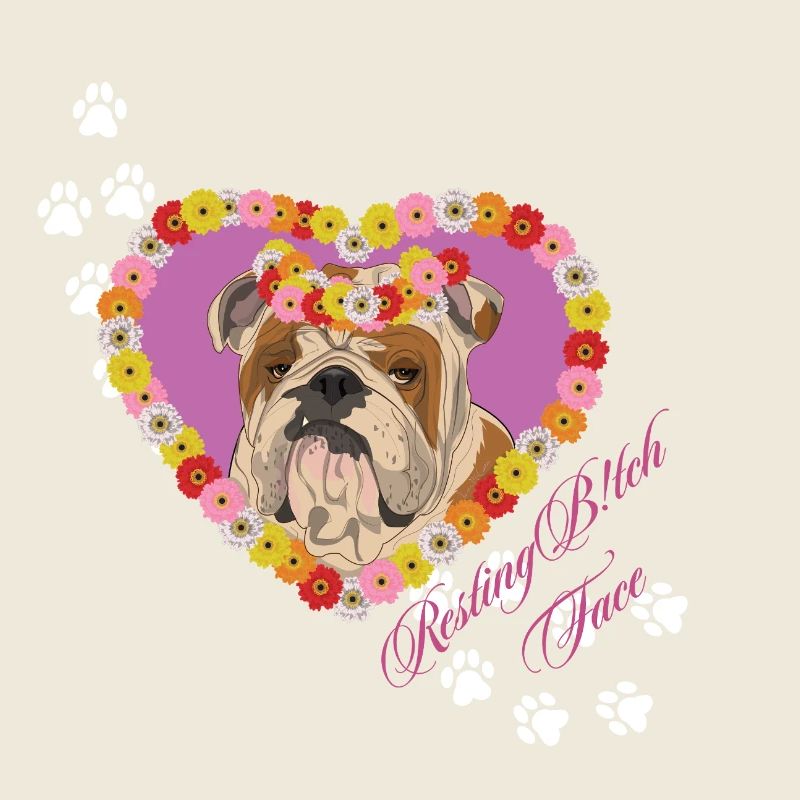 Resting B!tch Face Bulldog