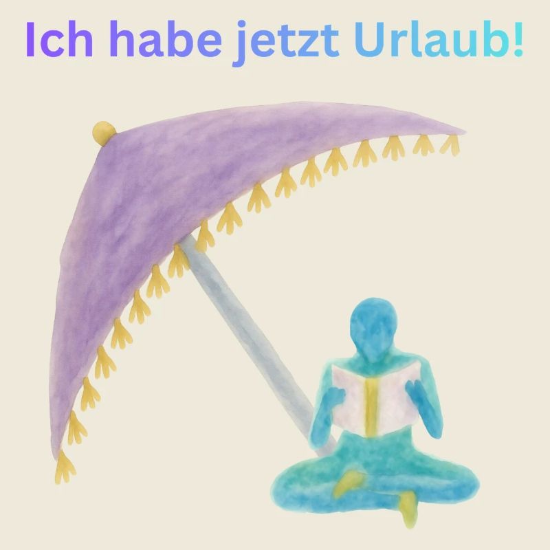 Urlaubsträume unter Zeltschirm