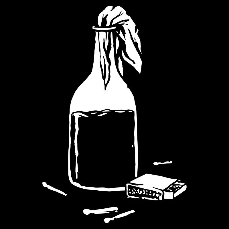 Molotow Cocktail Illustration