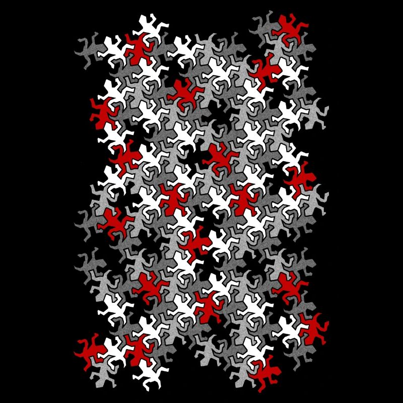 Escher Reptiles mosaïque