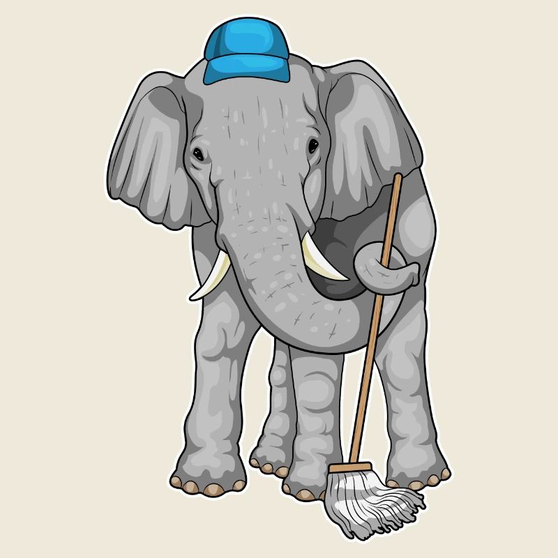 Elephant Cleaner Mop
