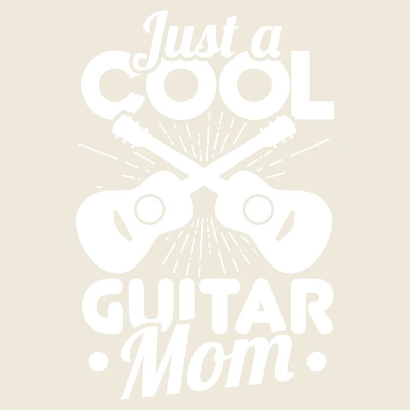 Nur eine coole Gitarrenmama