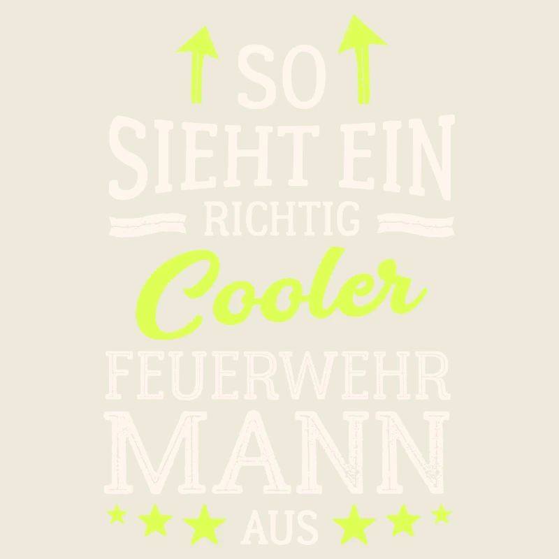 So sieht ein richtig cooler Feuerwehrmann aus