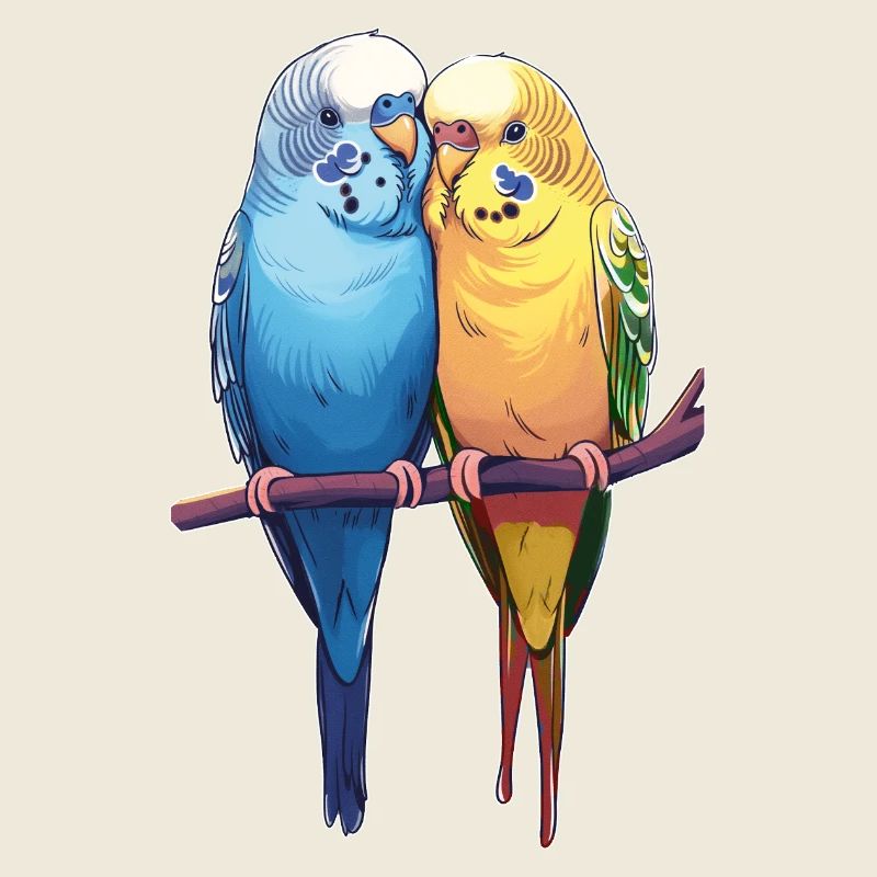 PerruchePaire de perruches