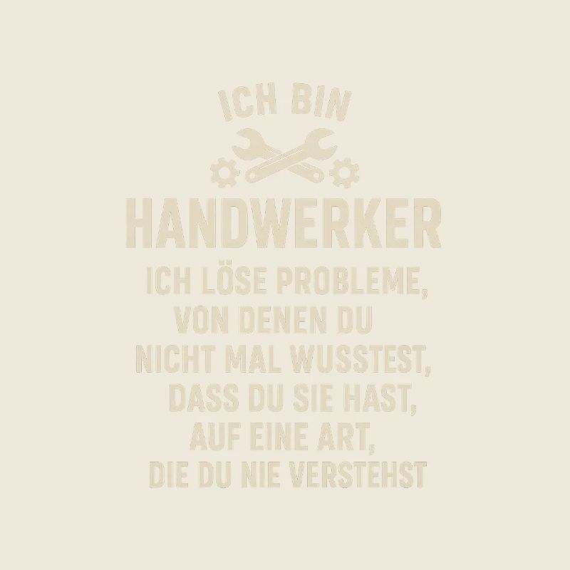 Ich bin Handwerker