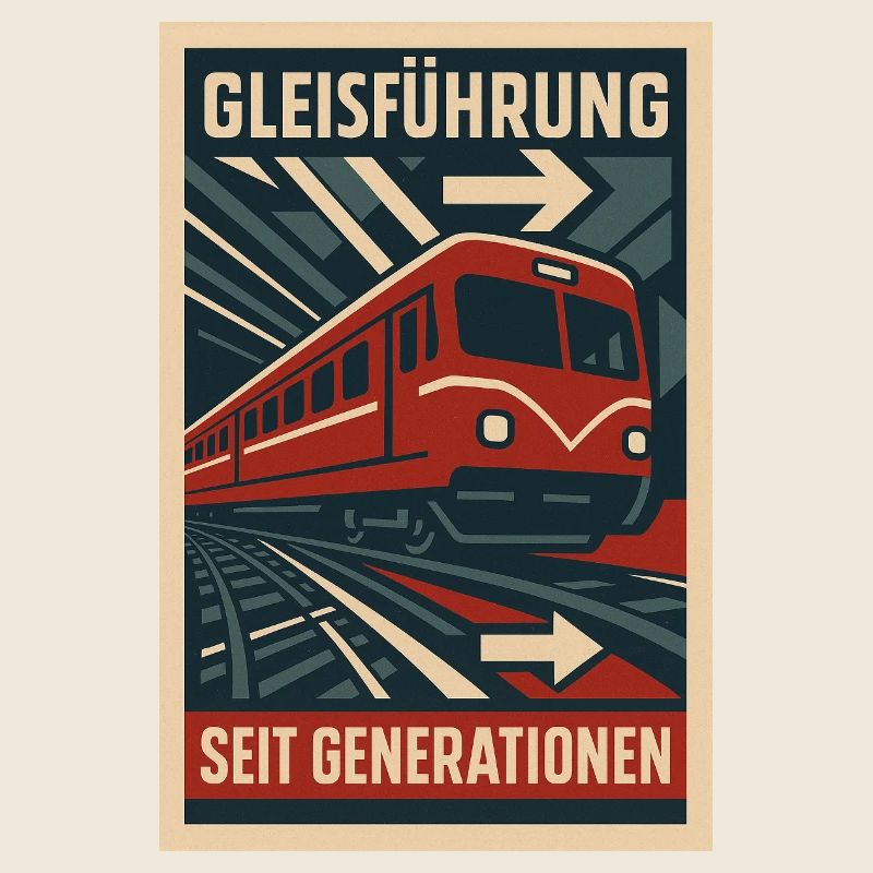 Guidage de voie Génération Métro Chemin de fer