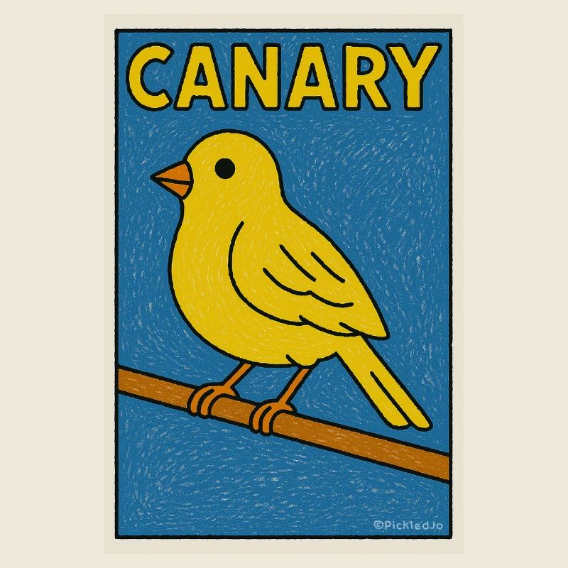 Illustration de canari