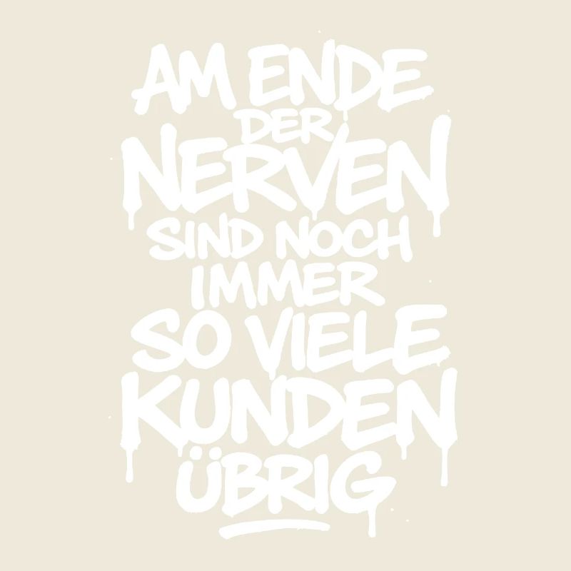 À bout de nerfs, il reste encore beaucoup de clients