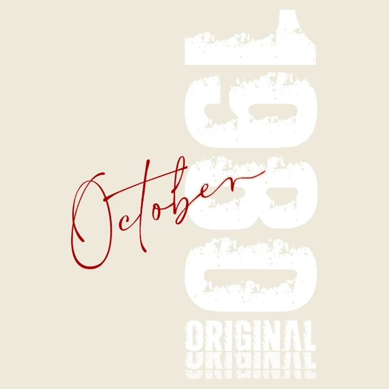 45th Birthday Original October Vintage 1980