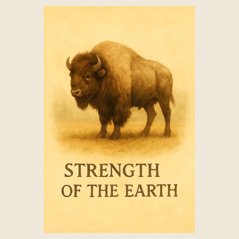 La force du bison de terre