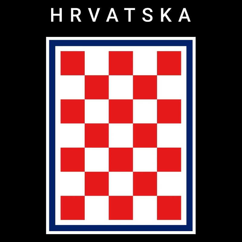 Hrvatska Checker Blaue Grenze