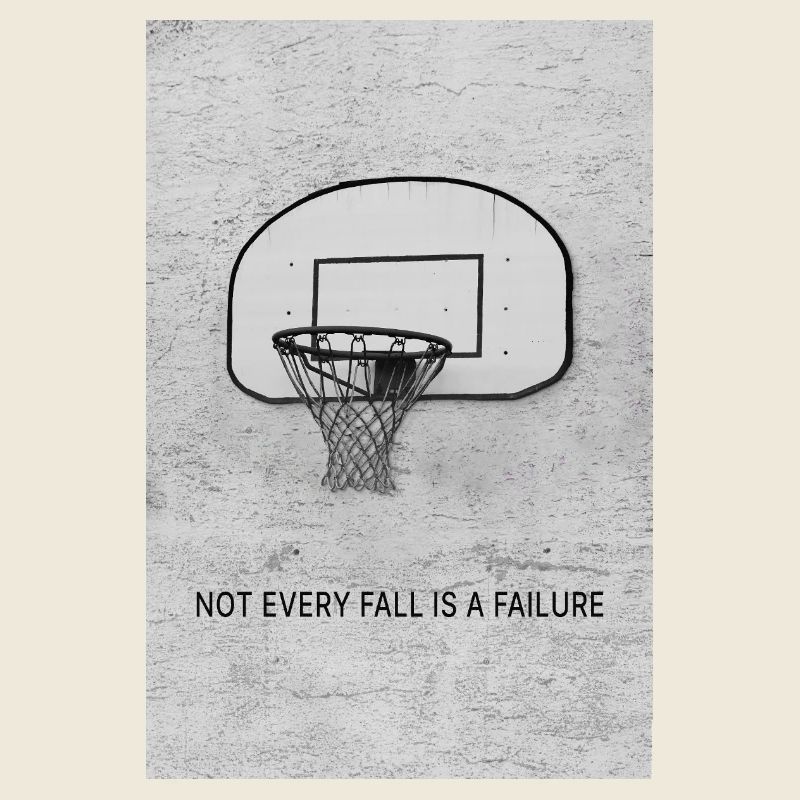 Not every fall is a failure