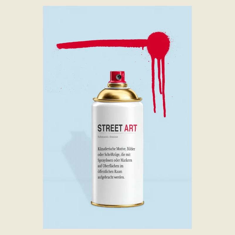 Conception de Spray Art de Définition de l’Art de Rue