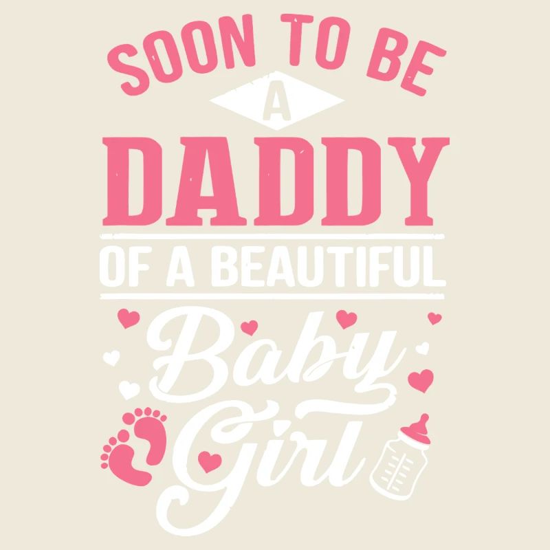 Bald Vater eines kleinen Mädchens