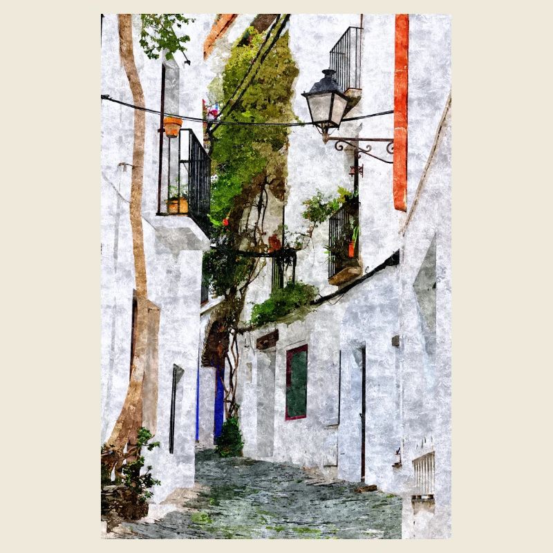 Belle ville de Cadaques en Espagne
