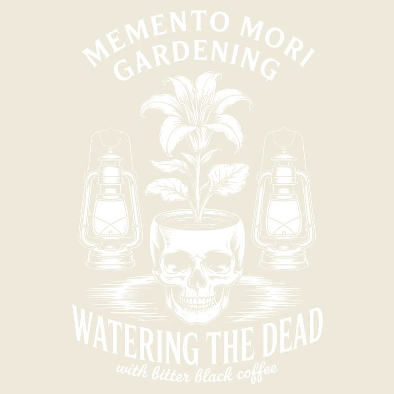 Tee café du jardin Memento Mori