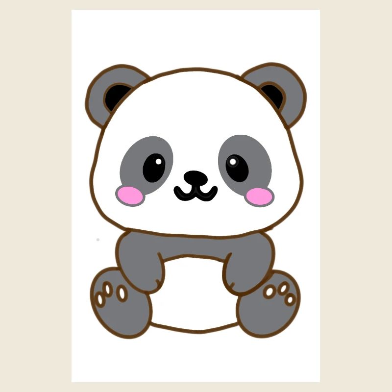Panda kawaï 