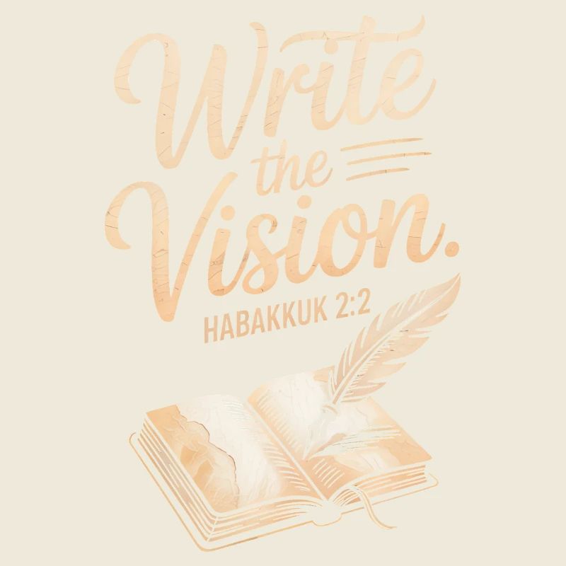 Write the Vision Habakkuk 2:2 Artwork