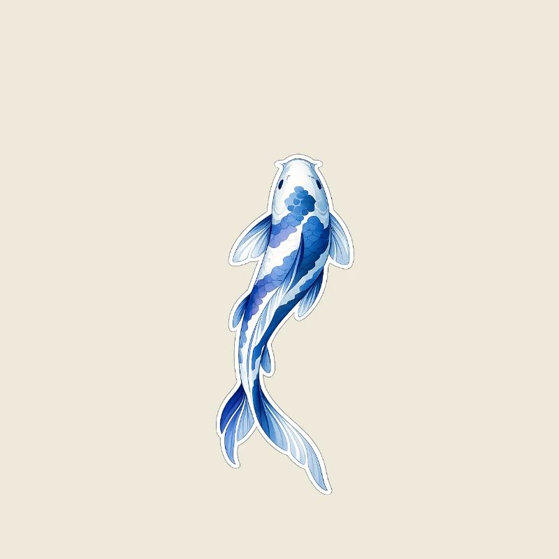 Koi . 5 . AI generated