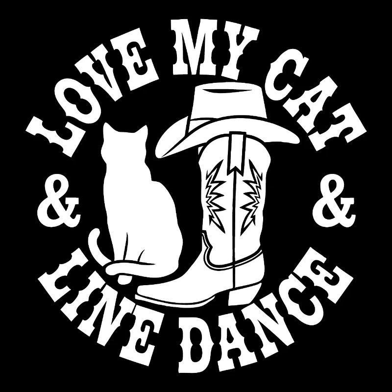 Ich liebe meine Katze und Line Dance