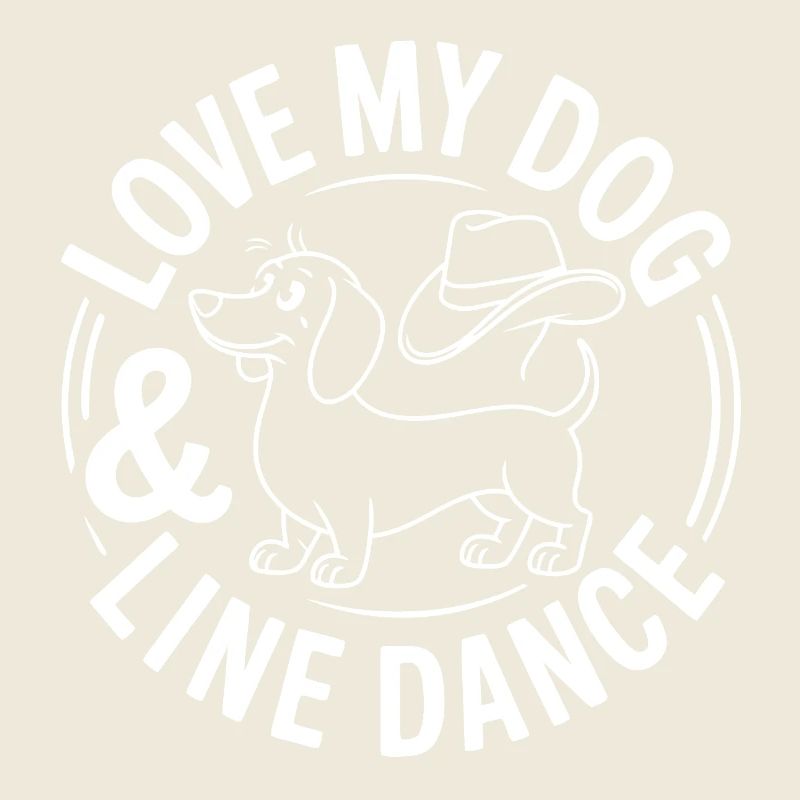 Ich liebe meinen Hund und Line Dance