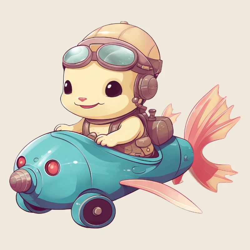 Cute Axolotl, Comic Pilot, Kids Soapbox
