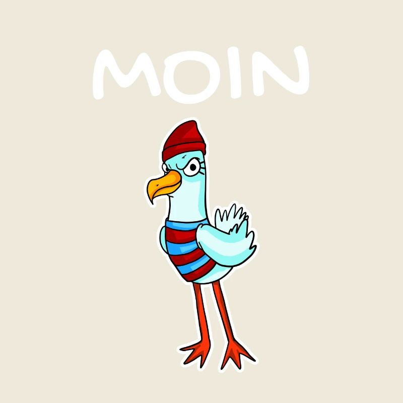 Moin mit Möwe - Moin Möwe -