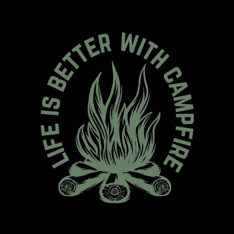 Life is better around the campfire