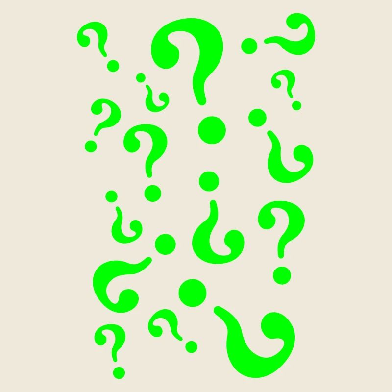 points d'interrogation