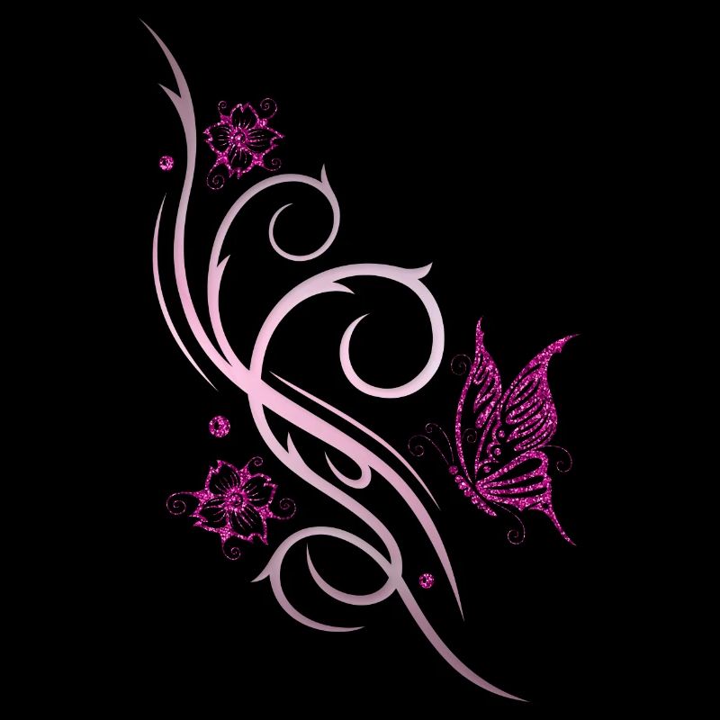 Fleurs de fleurs de cerisier papillon