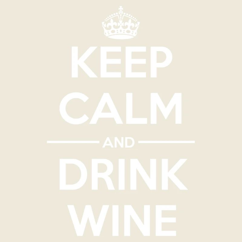 Drinks Keep calm Wine