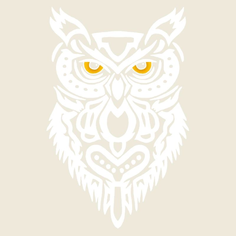 Der Blick der weißen Eule