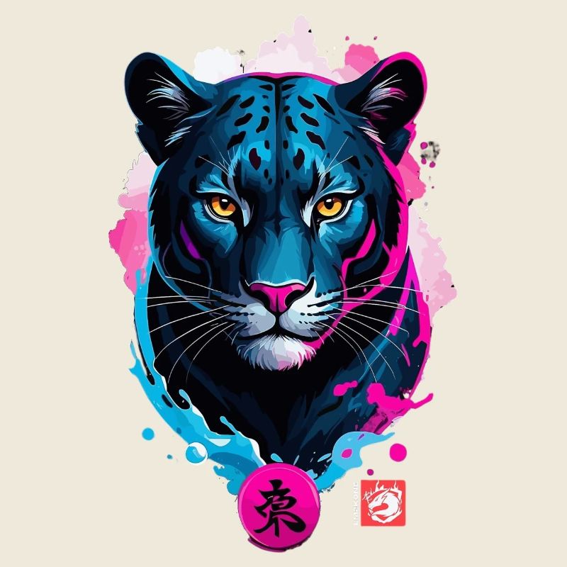 Panther Dream Pink Blue