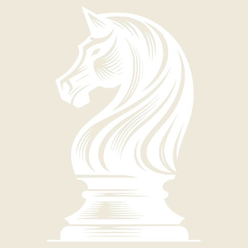 Jeu d’échecs cheval Échecs Figure Chevalier Dessin