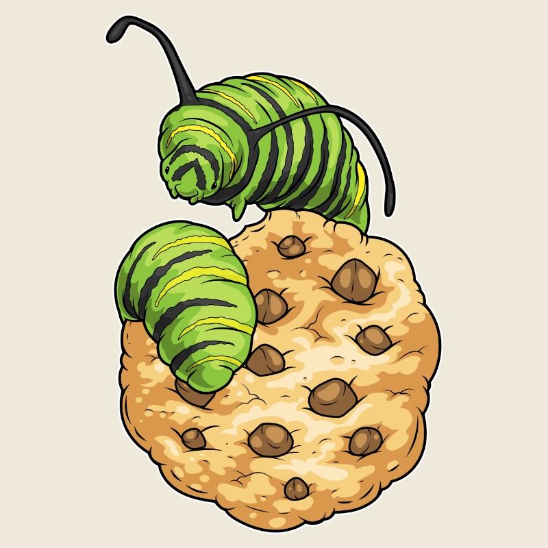 Raupe Cookie