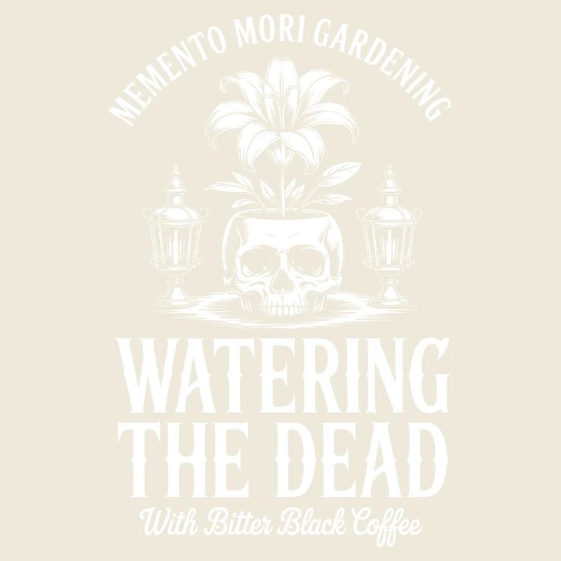 Gießen der Dead Coffee Gothic Plant