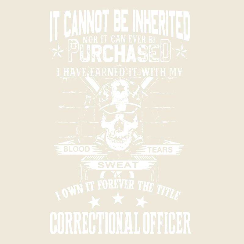 Correction Officer Forever The Title