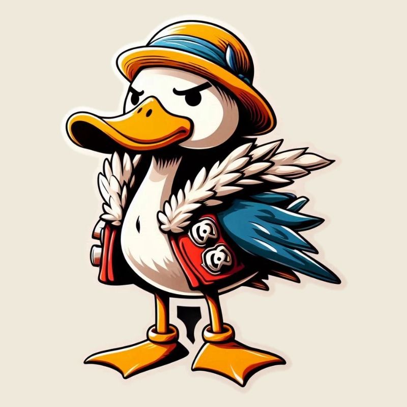 Duck seeks quarrel