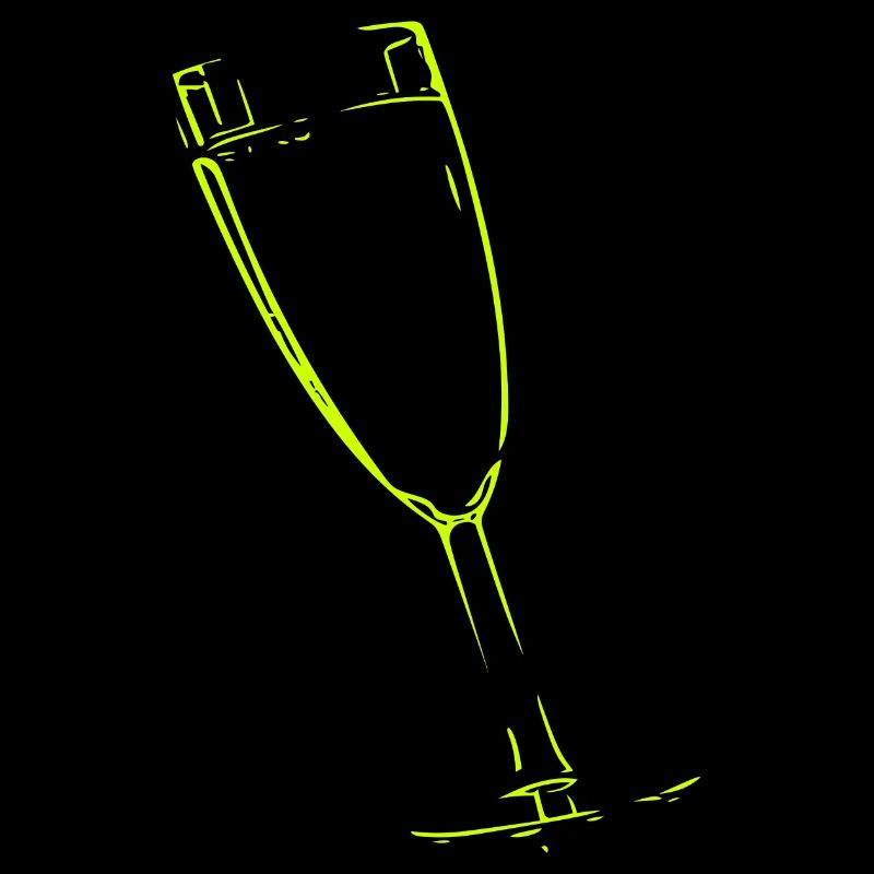 Abstract glass / line / green / pattern