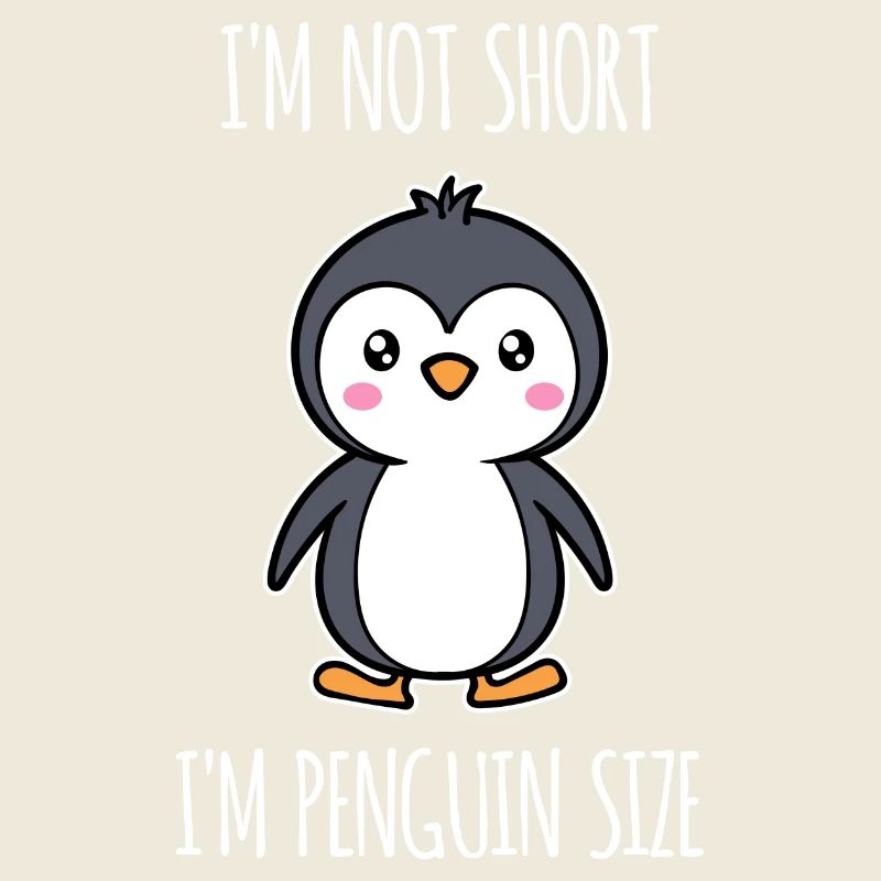 Süß Pinguin Seevogel Statement Tier Antarktis