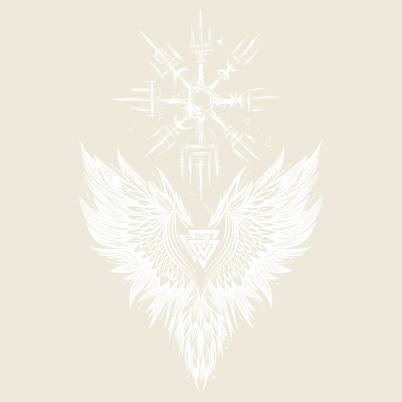 Corbeau Odin Vegvisir Valknut