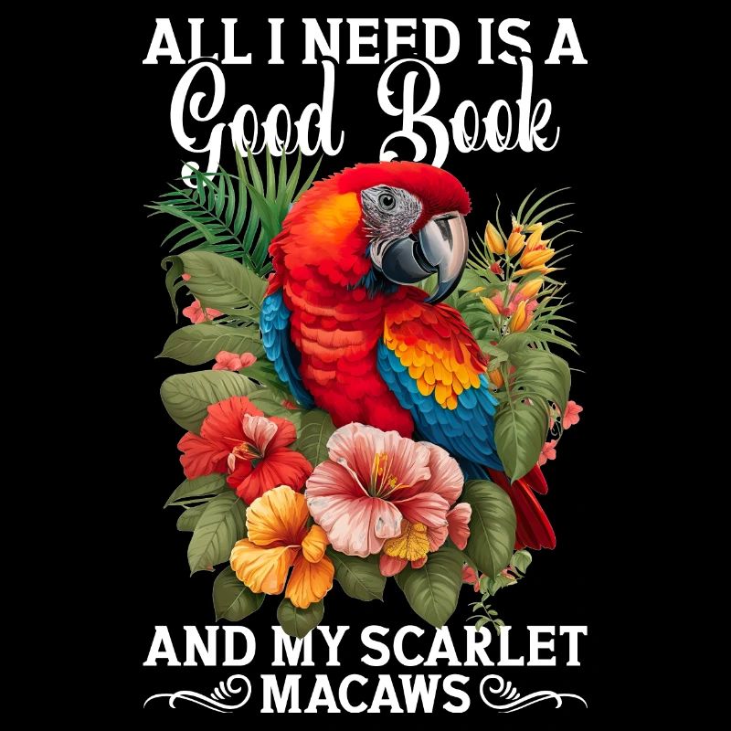 Scarlet Macaws Scharlachroter Ara Design