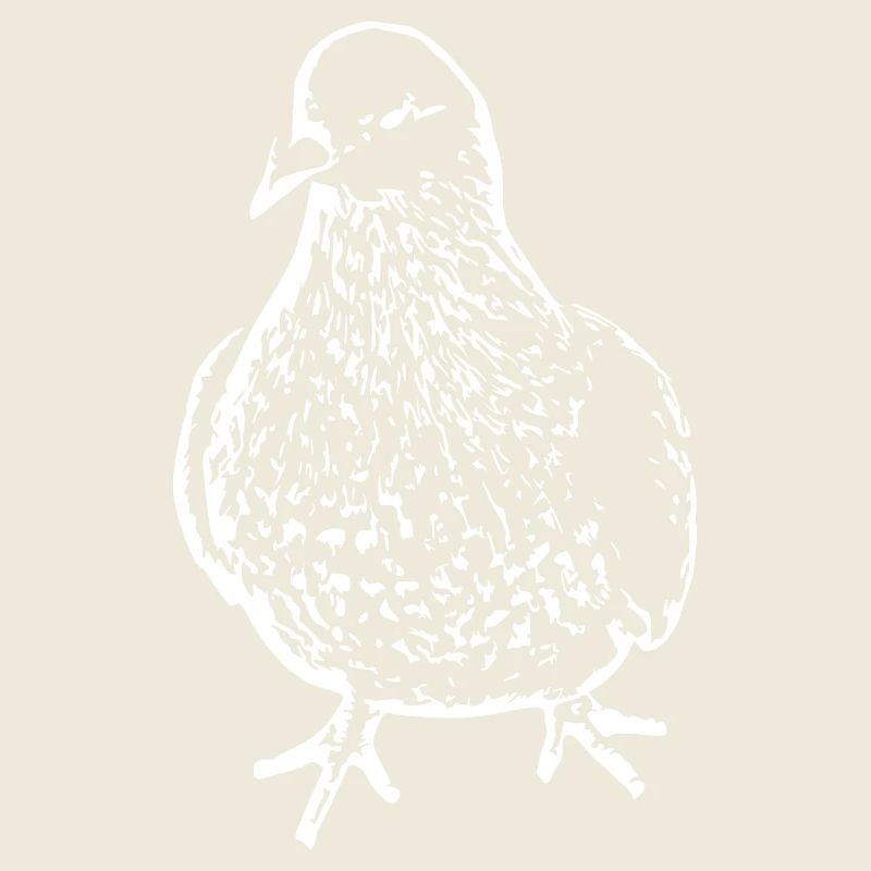 Vogel weiß