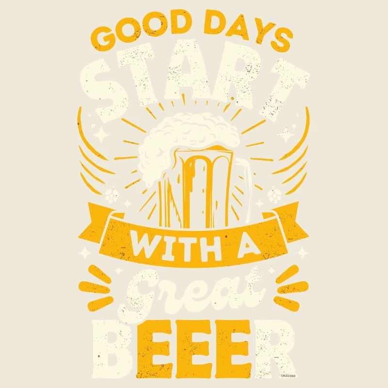 Gute Tage beginnen mit einem guten Bier